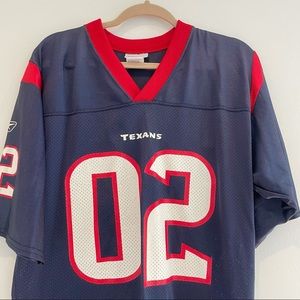 Men's Reebok NFL Texans #2  Jersey Sz M